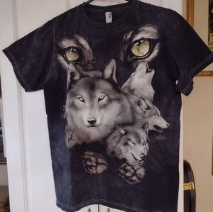 Vintage The Mountain t-shirt - Wolves